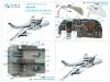 Quinta Studio QDS-32108 A-6A Intruder 3D-Printed & coloured Interior on decal paper (Trumpeter) (Small version) 1/32